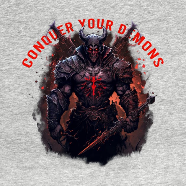 Conquer Your Demons by Abili-Tees